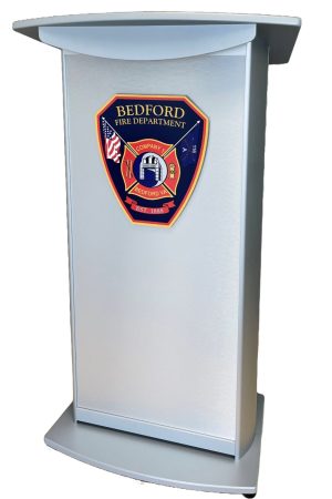 Bedford Fire Dept lectern