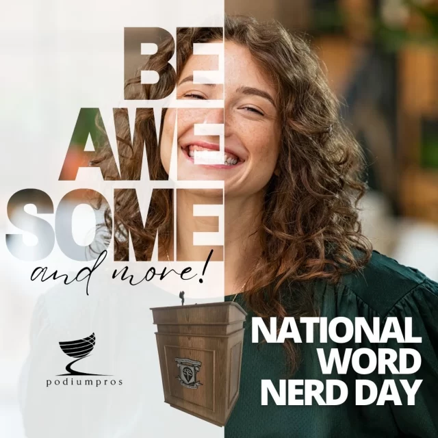 Celebrate National Word Nerd Day with a Podium Pros lectern that's as smart as you are. Our designs are built for functionality and style, with options for integrated AV, custom branding, and more.  Browse our collection and find the perfect platform for your next eloquent speech: https://www.podiumpros.com  #PodiumPros #WordNerdDay #NationalWordNerdDay #Eloquence #PublicSpeaking #TeacherTools #ClassroomDesign #HigherEducation #Lecterns #Podiums